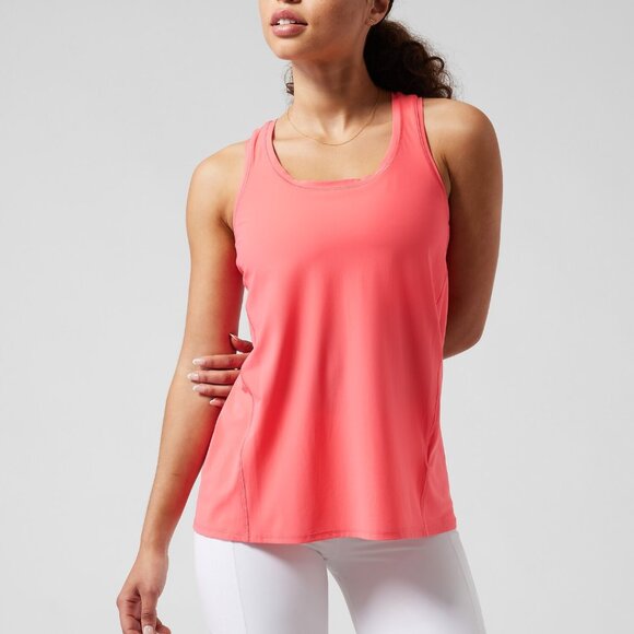 Athleta Ultimate Scoop Racerback Tank, navy, M - Picture 2 of 8